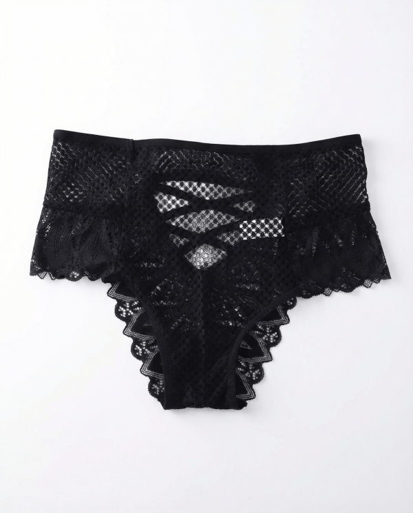 image-generations_ULQ98ShPsi0ES1lPUCGC_DrOCZPsxSpU81TDW04SbWVgVCxl1_6058a23a-5d97-4a74-a814-ae1c99ef1bea_original Culotte Taille Haute en Crochet Dentelle