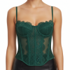 Bustier Sexy Femme en Dentelle et Mesh