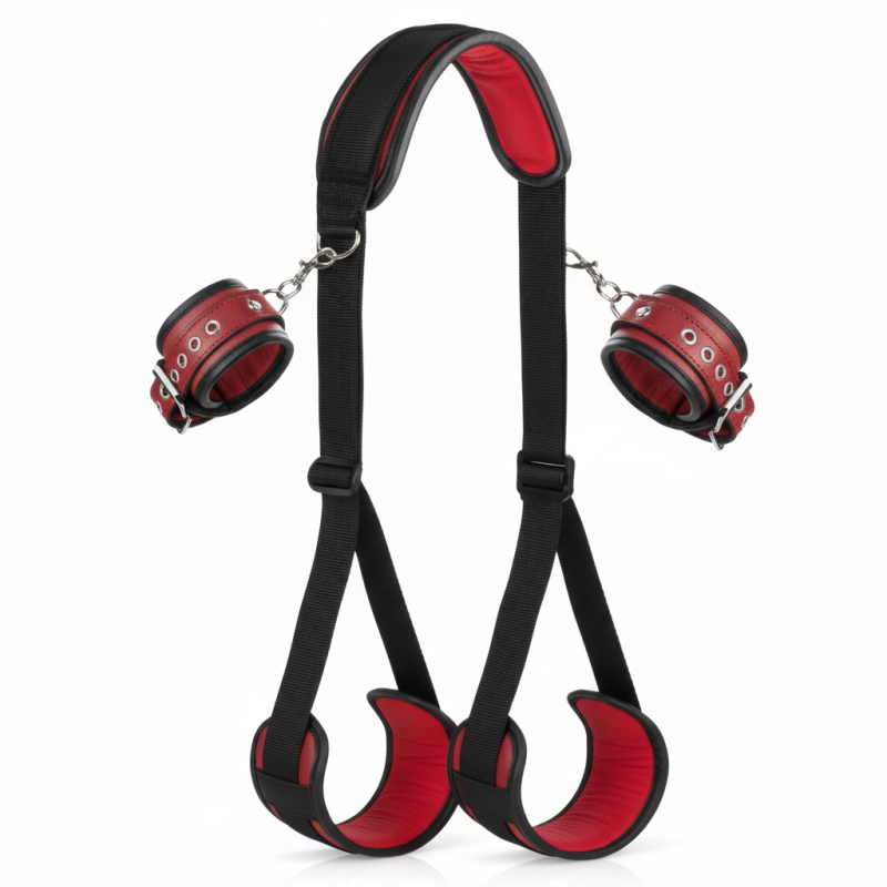 Kit de contraintes BDSM pour lit – Jeux érotiques en toute sécurité