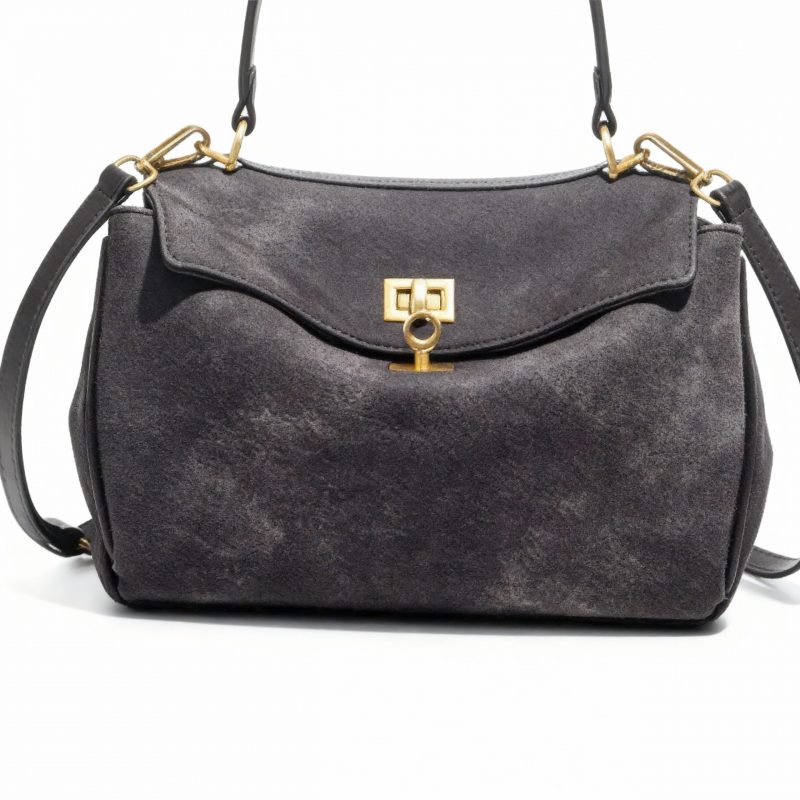 Sac Fourre-Tout Décontracté en Daim