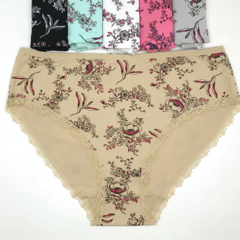 Culotte  sexy en coton pour femme