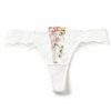 Tanga sexy en dentelle respirant sans couture pour femmes