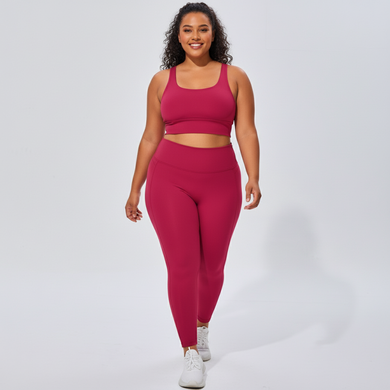 Ensemble de Yoga Grande Taille XXXL
