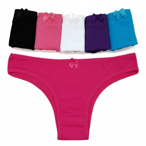 Culotte Bikini Femme en Coton