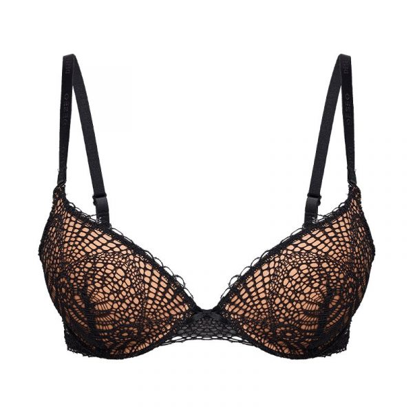 Soutien-gorge à armatures en dentelle pour femme