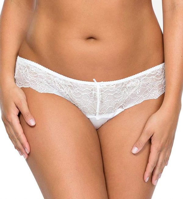 Culotte sexy en dentelle florale pour femme