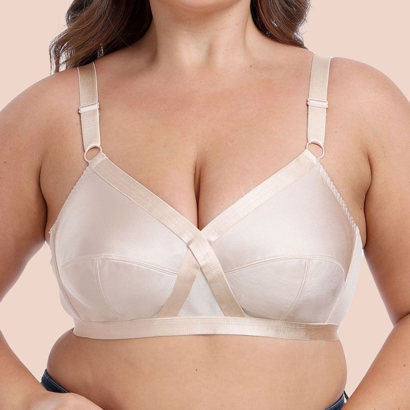 Soutien-gorge sans armature et   sans Fil Taille Plus