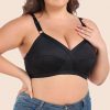 Soutien-gorge sans armature et   sans Fil Taille Plus