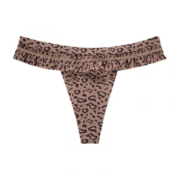 T-Back Imprimé & G-String Sans Couture