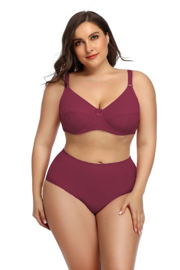 model2w Ensemble de lingerie grande taille pour femme