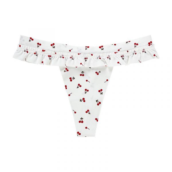 T-Back Imprimé & G-String Sans Couture