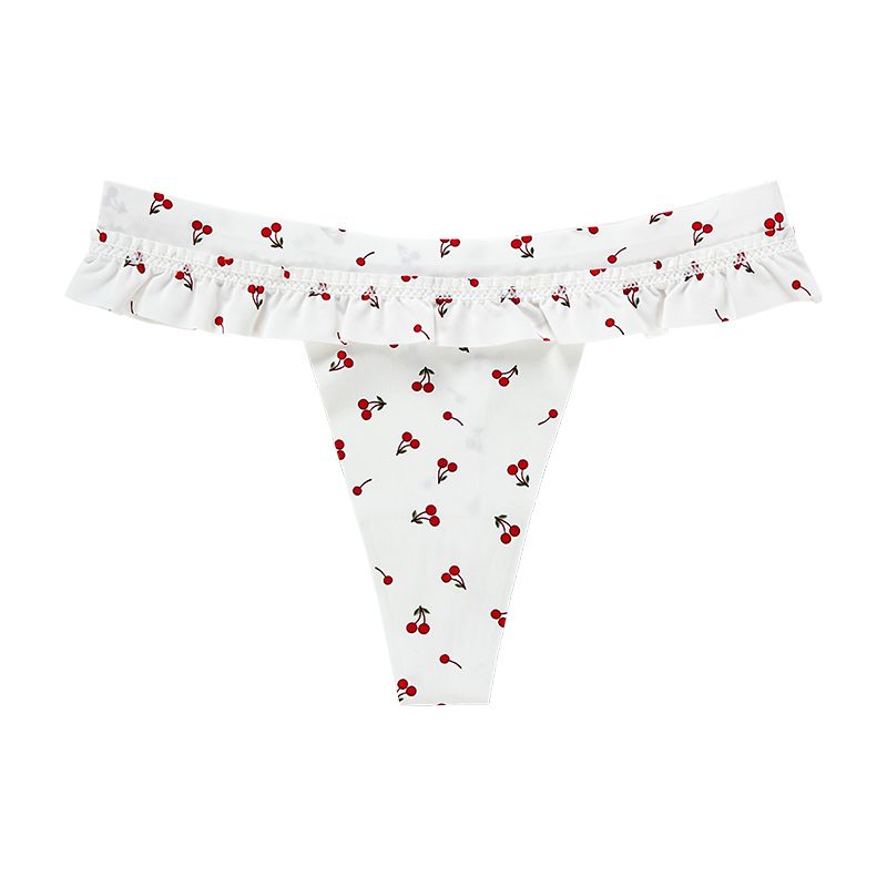 model2x T-Back Imprimé & G-String Sans Couture