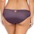 model4fgb Culotte bikini en dentelle contrastée pour femme