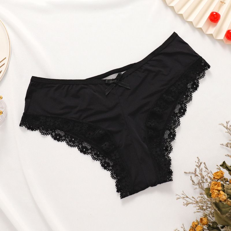Culotte Sexy en Dentelle Sans Couture