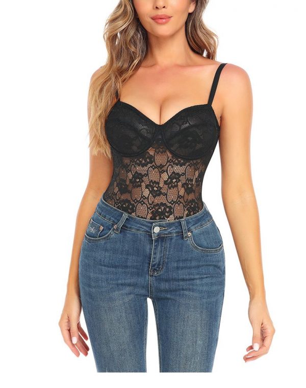 Body gainant femme en maille