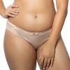Culotte bikini en satin pour femme