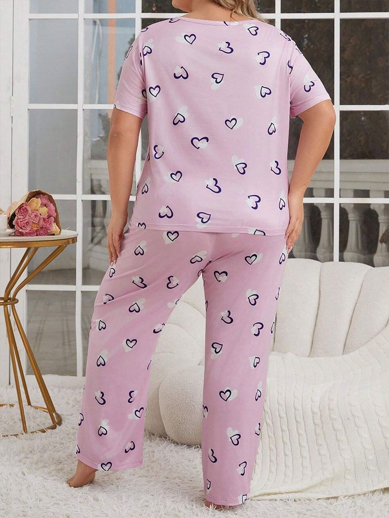 model5yo Ensemble de pyjama grande taille pour femme