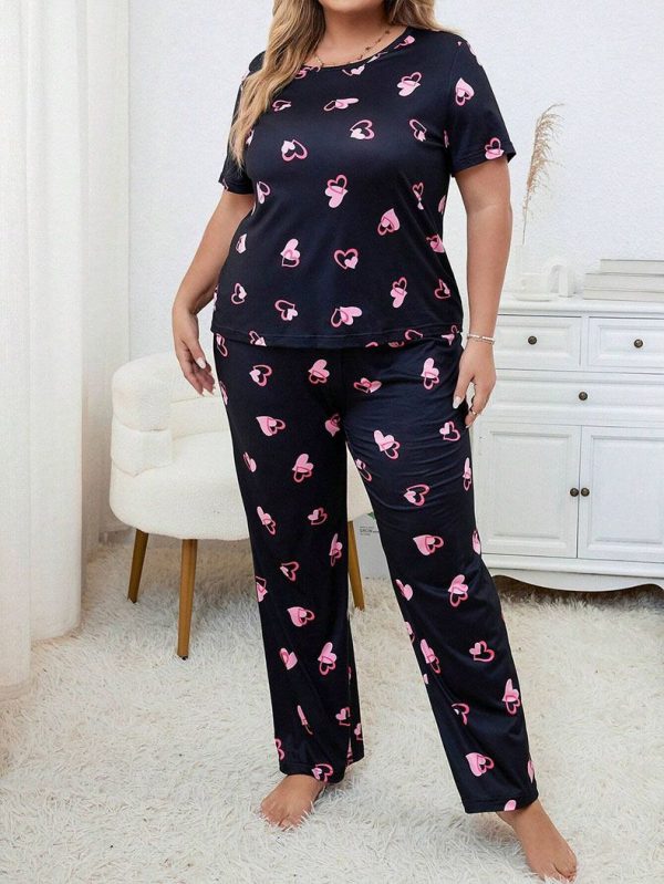 Ensemble de pyjama grande taille pour femme