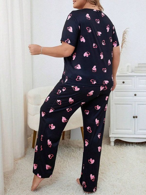 Ensemble de pyjama grande taille pour femme