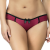 Culotte bikini en satin brillant pour femme