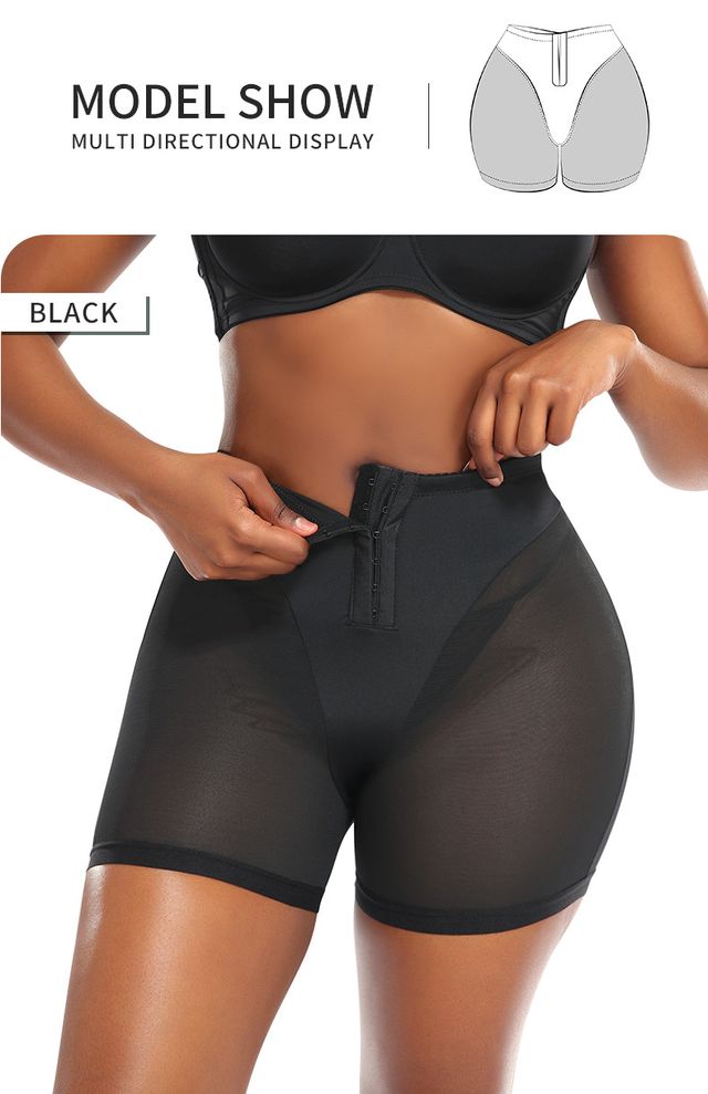 nzb8FBjA Short gainant taille haute à fesses ouvertes
