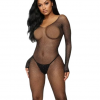 Lingerie sexy filet ouvert pour femme