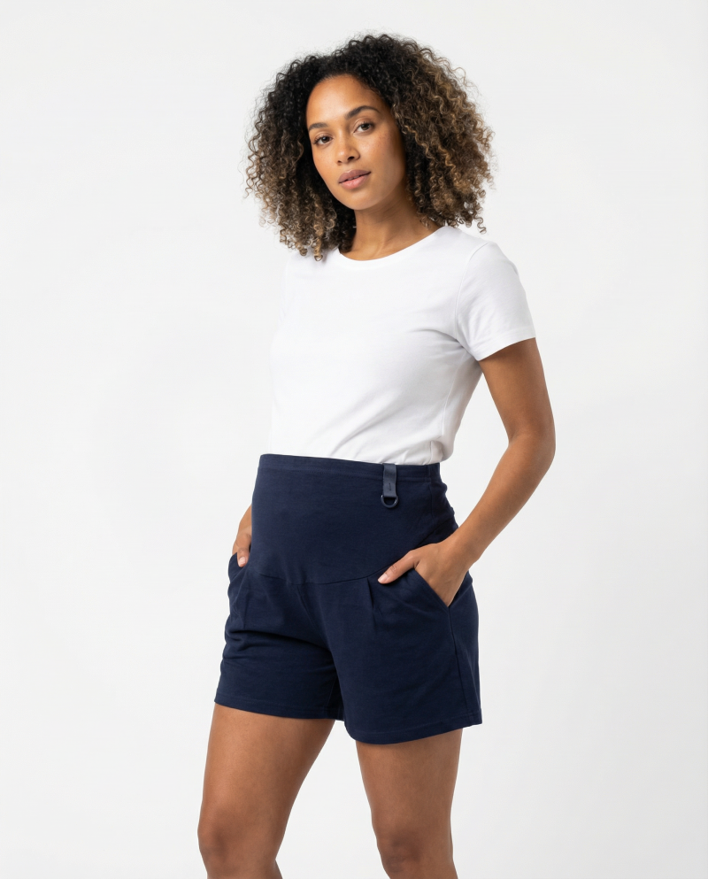 Short grossesse ample respirant – Coton/Lin