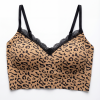 Soutien-Gorge Sans Couture Léopard en Dentelle – Confort Absolu Sans Armature