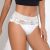 Culotte en dentelle florale taille basse