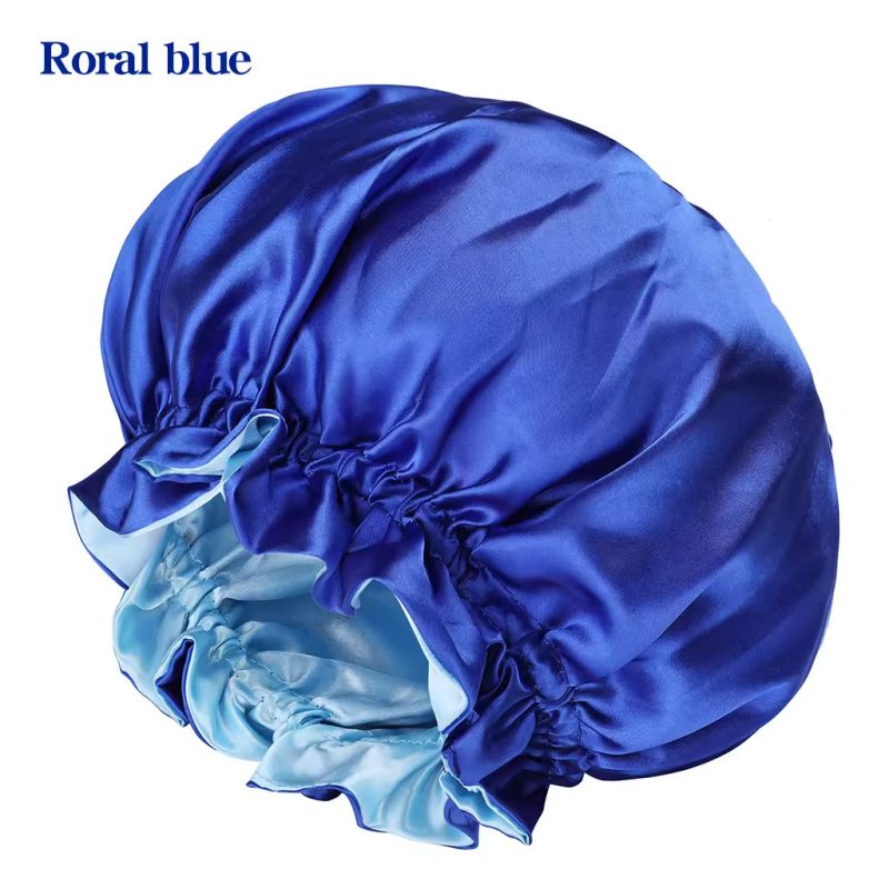 H67b0fde317ef4a00b7a30b6848aebbd8l Bonnet de Nuit Satin Réversible – Protection Capillaire Ultra Douce & Anti-Frisottis